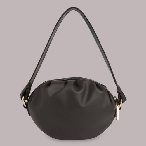 Chocolate Raina Puff Ball Leather Bag - WHISTLES - Modalova