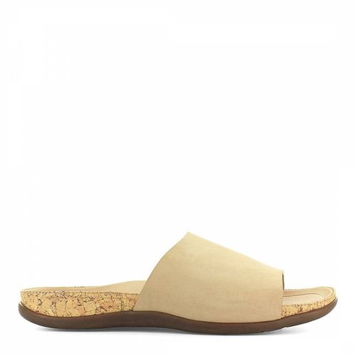 Beige Ithaca Wide Strap Flat Sandal - Strive Footwear - Modalova
