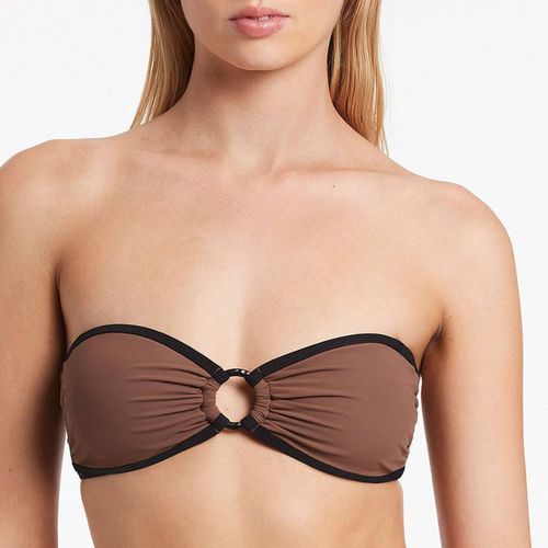 Brown Versa Bandeau Top - Jets - Modalova