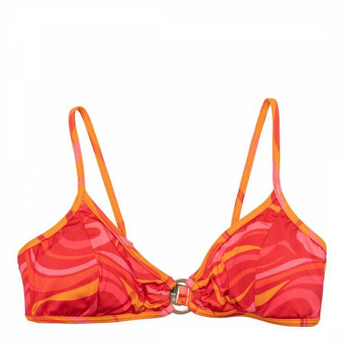 Red Vortici Trim Bralette - Jets - Modalova