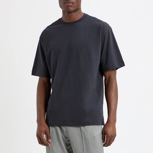 Navy Leroy Cotton T-Shirt - Rag & Bone - Modalova