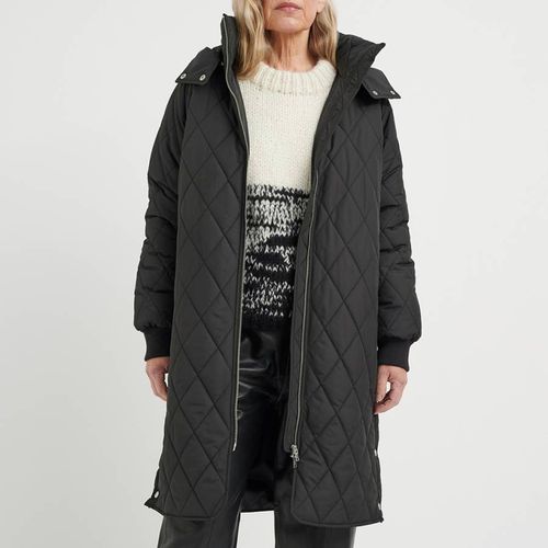 Black Ektra Hooded Coat - Inwear - Modalova