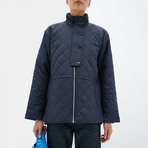 Navy Mopal Quilted Jacket - Inwear - Modalova