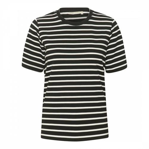 White/Black Stripe T-Shirt - Inwear - Modalova