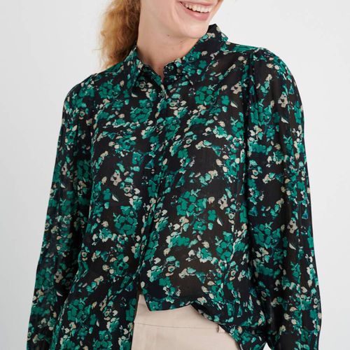 Green Floral Kristie Shirt - Inwear - Modalova