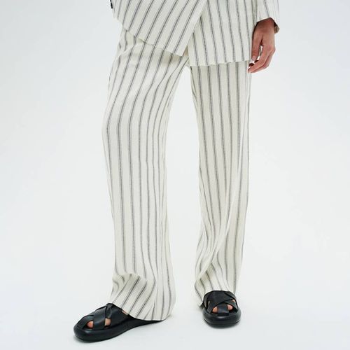 White Stripe Quin Trousers - Inwear - Modalova