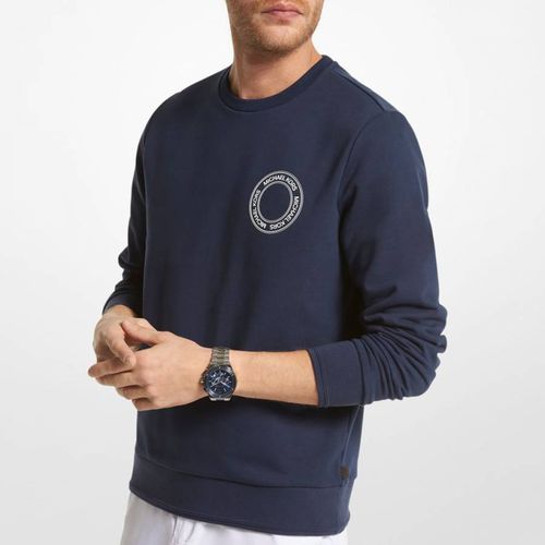 Icon Logo Cotton Blend Sweatshirt - Michael Kors - Modalova