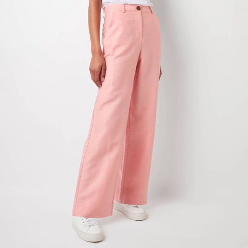 Pink Tailored Linen Suit Trousers - Wyse - Modalova