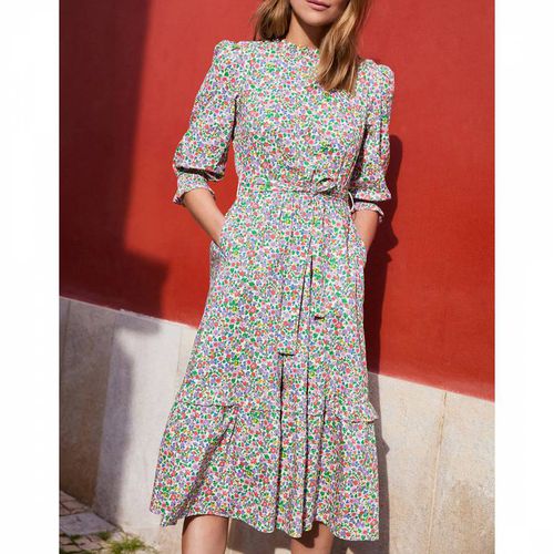 Multi Lola Floral Cotton Dress - Wyse - Modalova