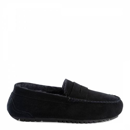 Black Byron Bay Cosy Moccasin - Aus Wooli - Modalova