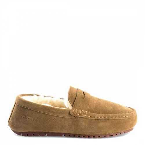 Tan Terrigal Cosy Moccasin - Aus Wooli - Modalova