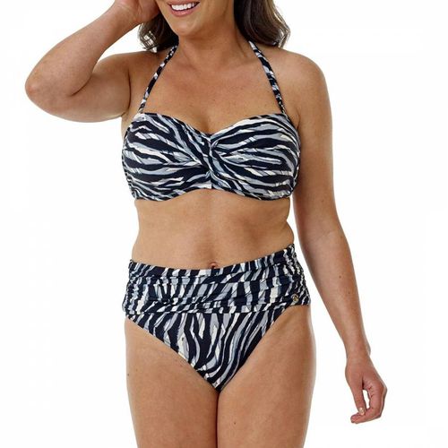 Zebra Savanna Underwired Bikini - Seaspray - Modalova