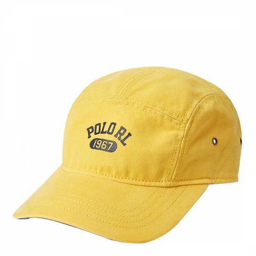 Yellow Canvas Cotton Cap - Polo Ralph Lauren - Modalova