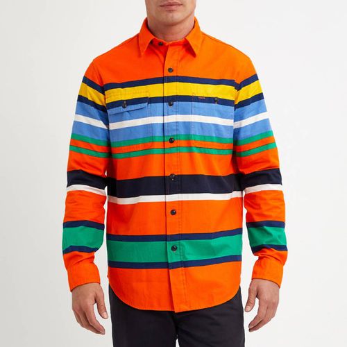 Orange Multi Stripe Cotton Shirt - Polo Ralph Lauren - Modalova