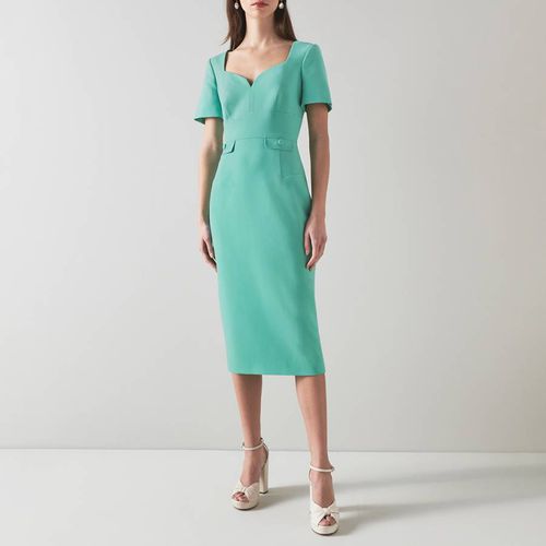 Blue Clara Midi Dress - L K Bennett - Modalova