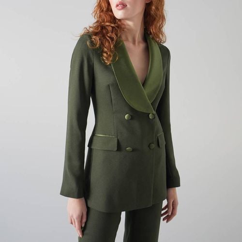 Green Jagger Double Breasted Blazer - L K Bennett - Modalova