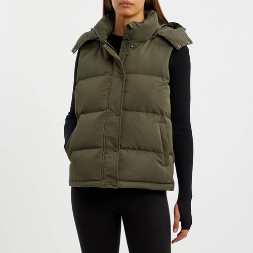 Khaki Feather & Down Puffer Gilet - N°· Eleven - Modalova