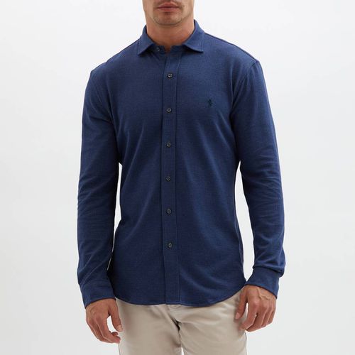 Navy Long Sleeve Cotton Shirt - Polo Ralph Lauren - Modalova