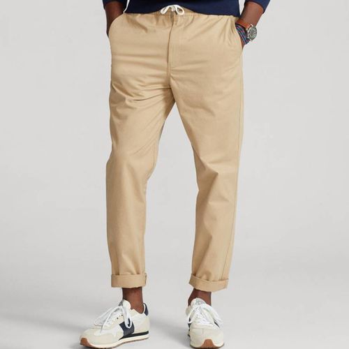 Beige Cotton Stretch Trousers - Polo Ralph Lauren - Modalova