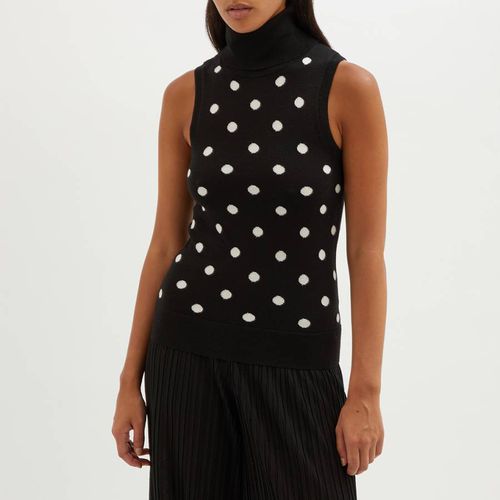 White Polka Dot Wool Roll Neck - Polo Ralph Lauren - Modalova