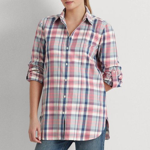 Multi Check Cotton Shirt - Lauren Ralph Lauren - Modalova