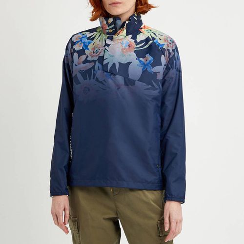 Navy Floral Sport 1/4 Jacket - Lauren Ralph Lauren - Modalova
