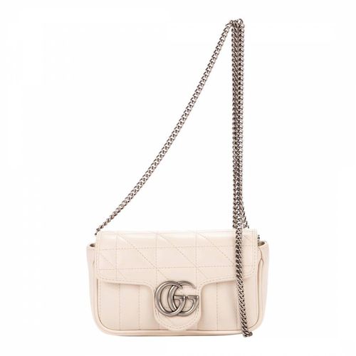 Off white Marmont Shoulder Bag - Vintage Gucci - Modalova