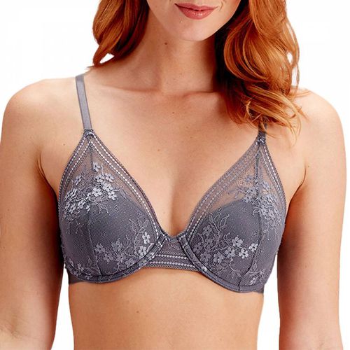 Grey Botanical Lace High Apex Bra - Pretty Polly - Modalova