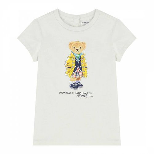 Baby Girl's Jersey Teddy Cotton T-Shirt - Polo Ralph Lauren - Modalova