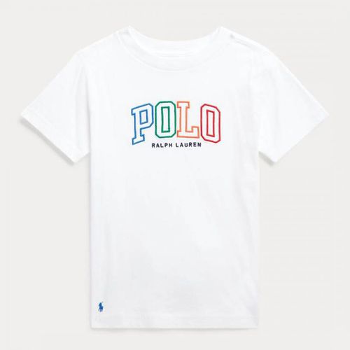 Toddler Boy's Rainbow Logo Cotton T-Shirt - Polo Ralph Lauren - Modalova