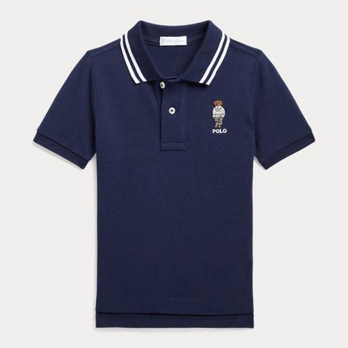 Baby Boy's Embroidered Cotton Polo Shirt - Polo Ralph Lauren - Modalova