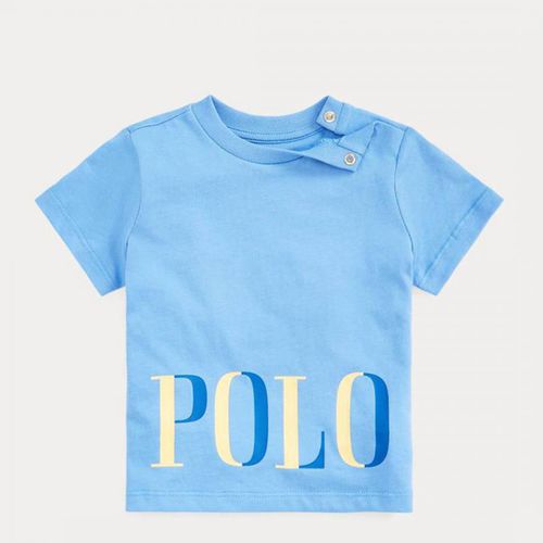 Baby Boy's Light Polo Logo Cotton T-Shirt - Polo Ralph Lauren - Modalova