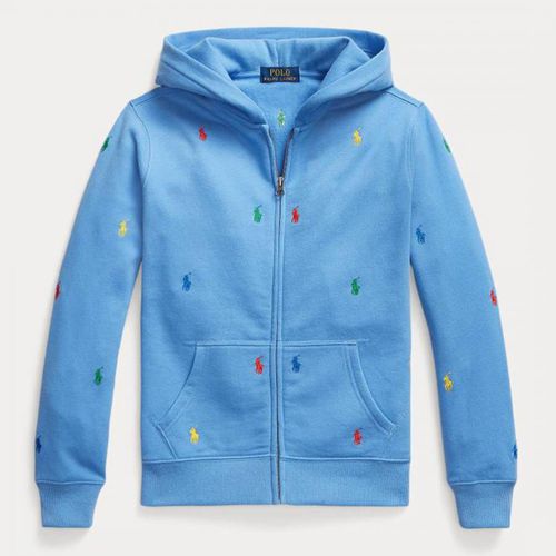 Older Boy's /Multi Cotton Blend Logo Zip Hoodie - Polo Ralph Lauren - Modalova