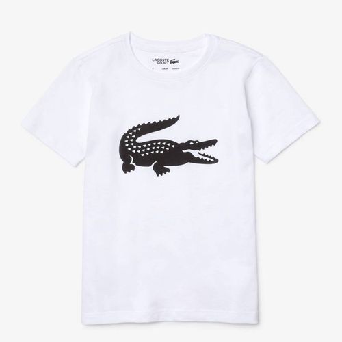 Kid Boy's Crocodile Crew Neck T-Shirt - Lacoste - Modalova