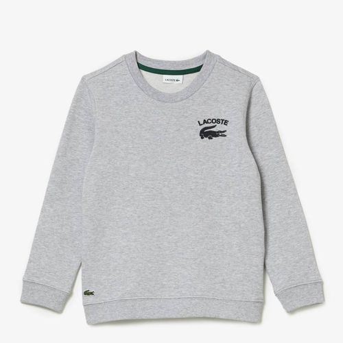 Teen Boy's Logo Crew Neck Jumper - Lacoste - Modalova