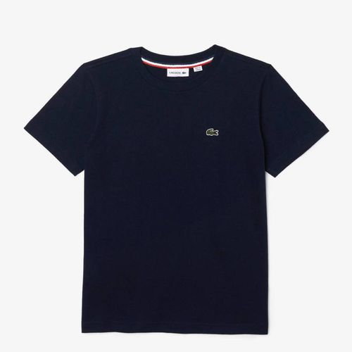 Kid's Embroidered Crew Neck T-Shirt - Lacoste - Modalova