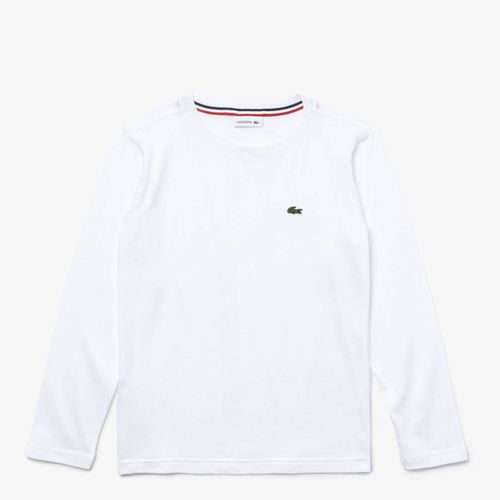 Teen Boy's Logo Long Sleeve Top - Lacoste - Modalova