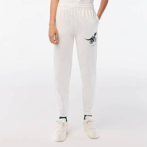 Crocodile Bike Cotton Tracksuit Bottoms - Lacoste - Modalova