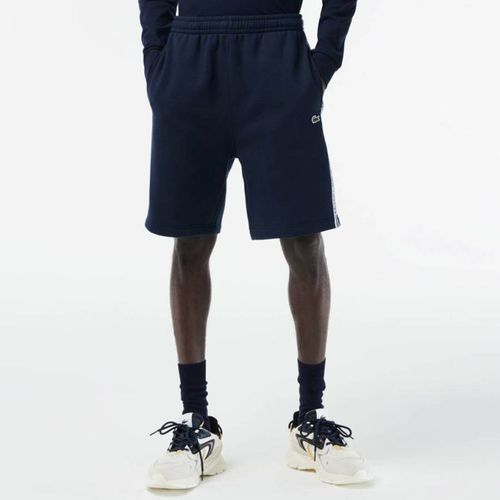 Navy Branded Shorts - Lacoste - Modalova