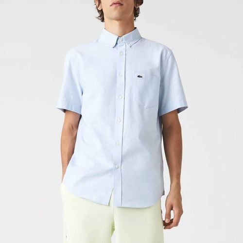 Light Blue Short Sleeve Shirt - Lacoste - Modalova