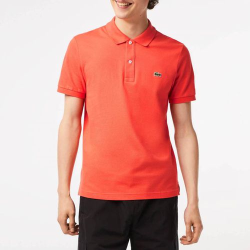 Red Small Crest Polo Shirt - Lacoste - Modalova