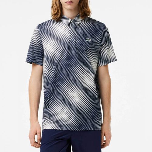 Navy/Ecru Shadow Polo Shirt - Lacoste - Modalova