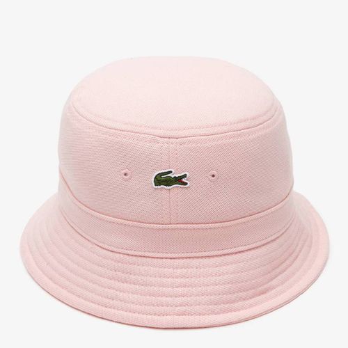 Pink Branded Bucket Hat - Lacoste - Modalova