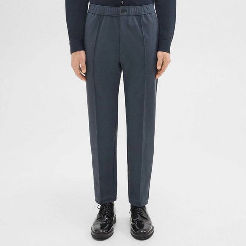 Grey Curtis Straight Trousers - Theory - Modalova