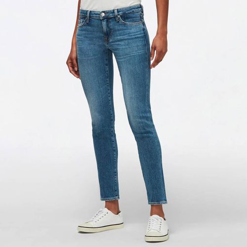 Mid Blue Pyper Slim Stretch Jeans - 7 For All Mankind - Modalova