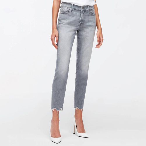 Grey Wash Roxanne Stretch Jeans - 7 For All Mankind - Modalova