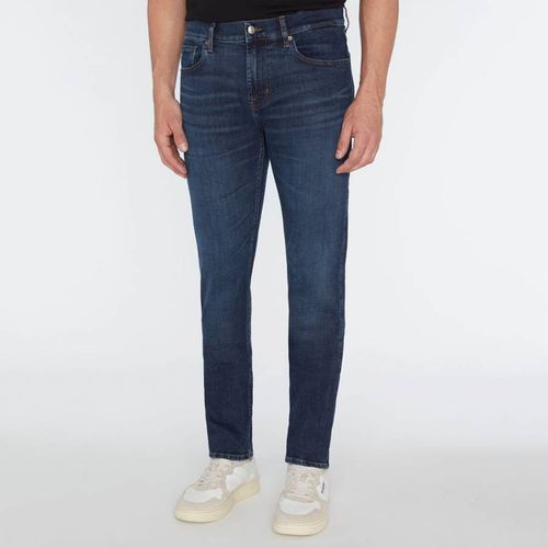 Dark Slimmy Skinny Stretch Jeans - 7 For All Mankind - Modalova