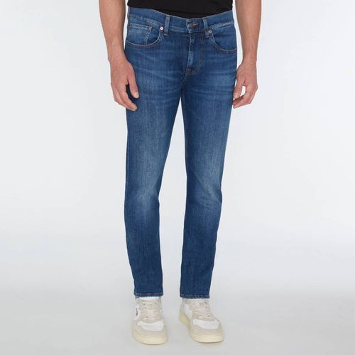 Wash Slimmy Tapered Stretch Jeans - 7 For All Mankind - Modalova