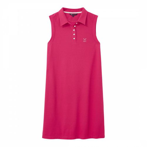 Pink Sleeveless Golf Dress - Crew Clothing - Modalova