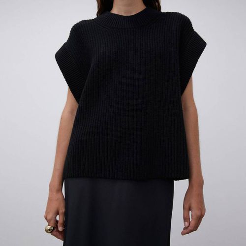 Black Farima Sleeveless Wool Jumper - By Malene Birger - Modalova
